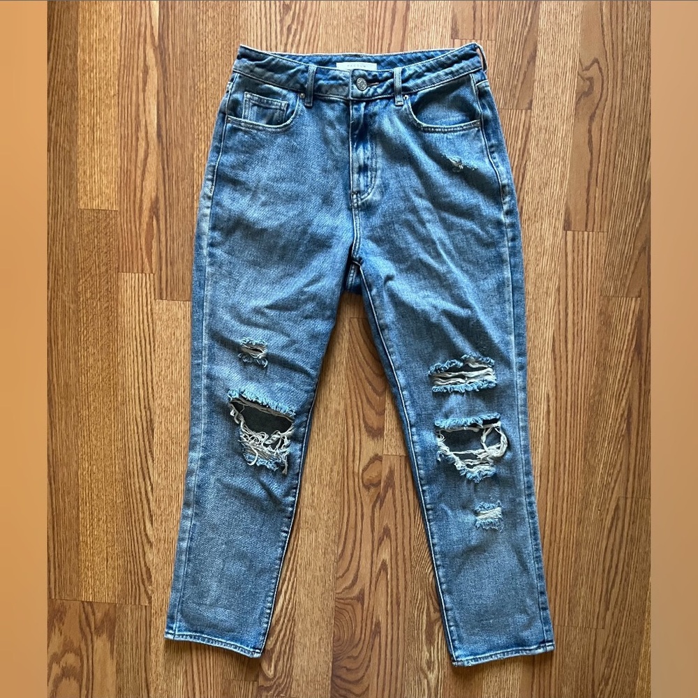✨PacSun✨ Distressed mom jeans - size 27 L